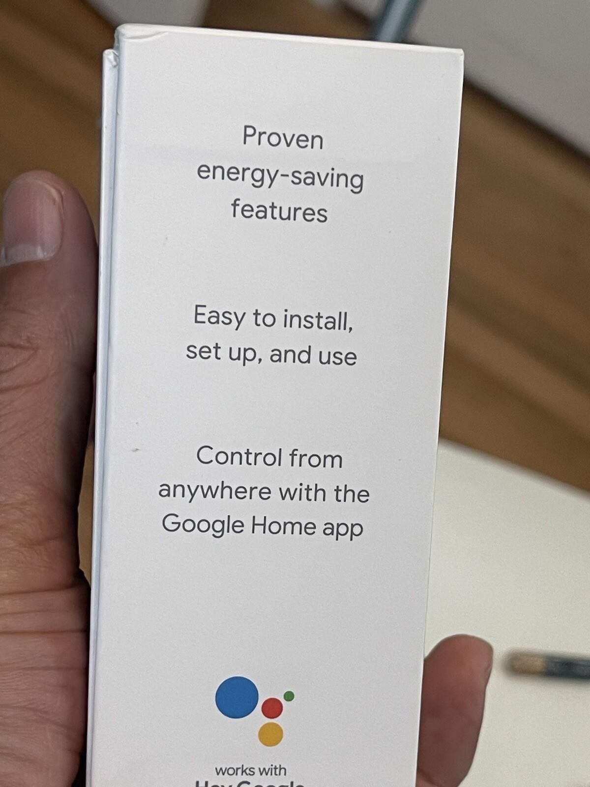 Google G4CVZ Thermostat - White