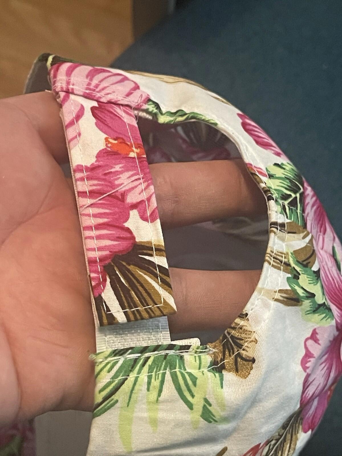 Vintage Hawaii Floral Pattern Snapback Ball Cap Hat