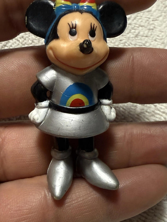 Disney Minne Mouse Epcot Captain EO Mission Space Rainbow Figure