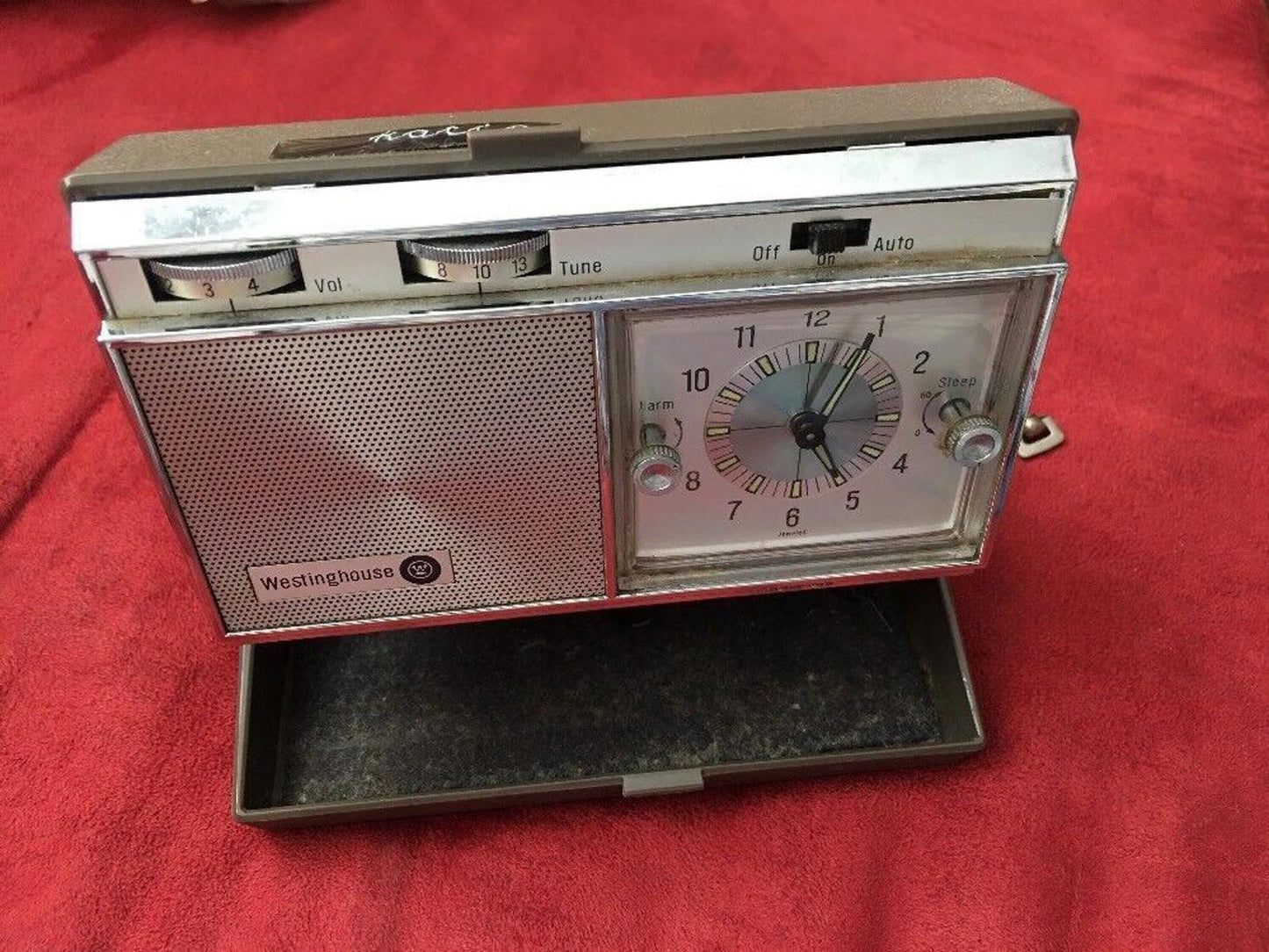 WESTINGHOUSE H968PLB Transistor ALARM CLOCK Radio