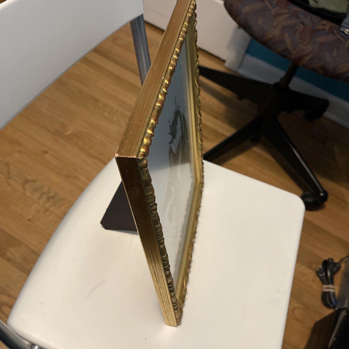 Dragon & Female Attitude picture 11 by 8 , in nice frame