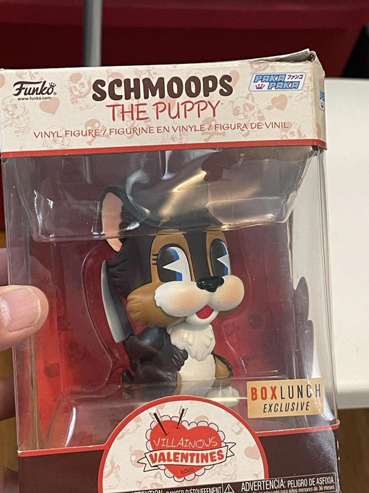 Funko Pop ! Paka Paka  Schmoops The Puppy  Villainous Valentines Box Lunch Exc.