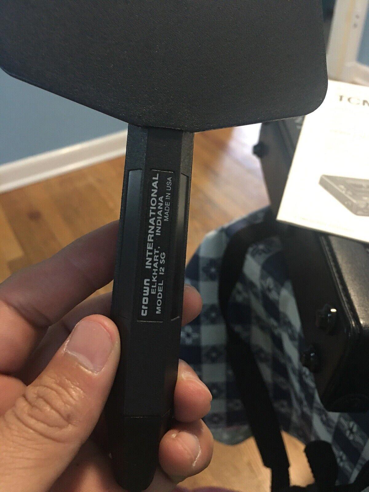 Crown International Sound Grabber Model 12 SG - With Tripod, Worksgreat