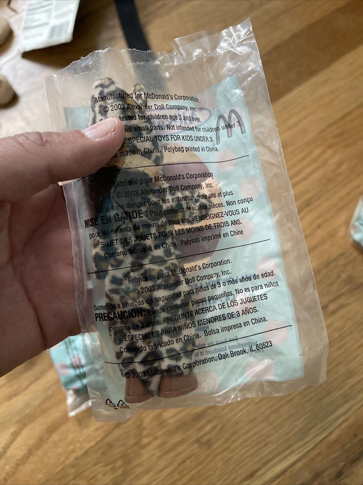 Vtg MCDONALDS Bagged MADAME ALEXANDER DOLLS Big Lot Of 3