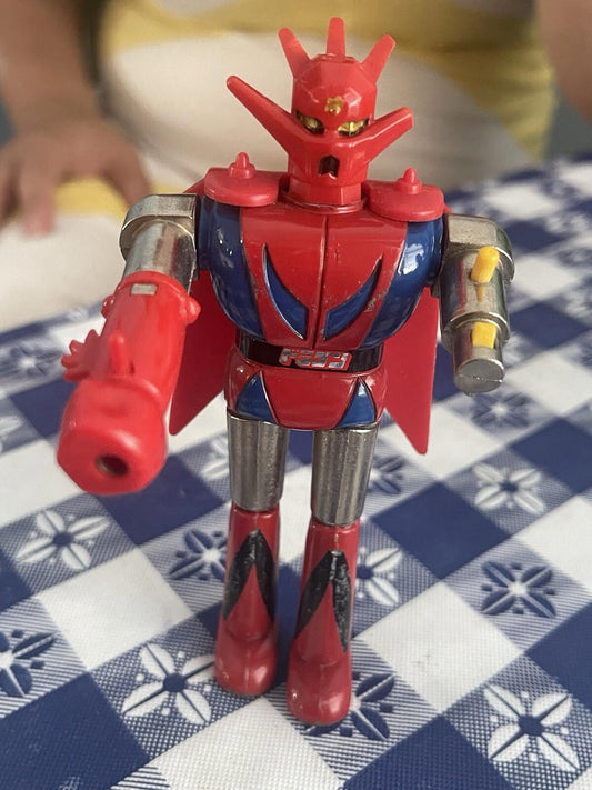 Vintage 1970s SHOGUN WARRIOR Made In Japan Figure TOY Metal & Plastic