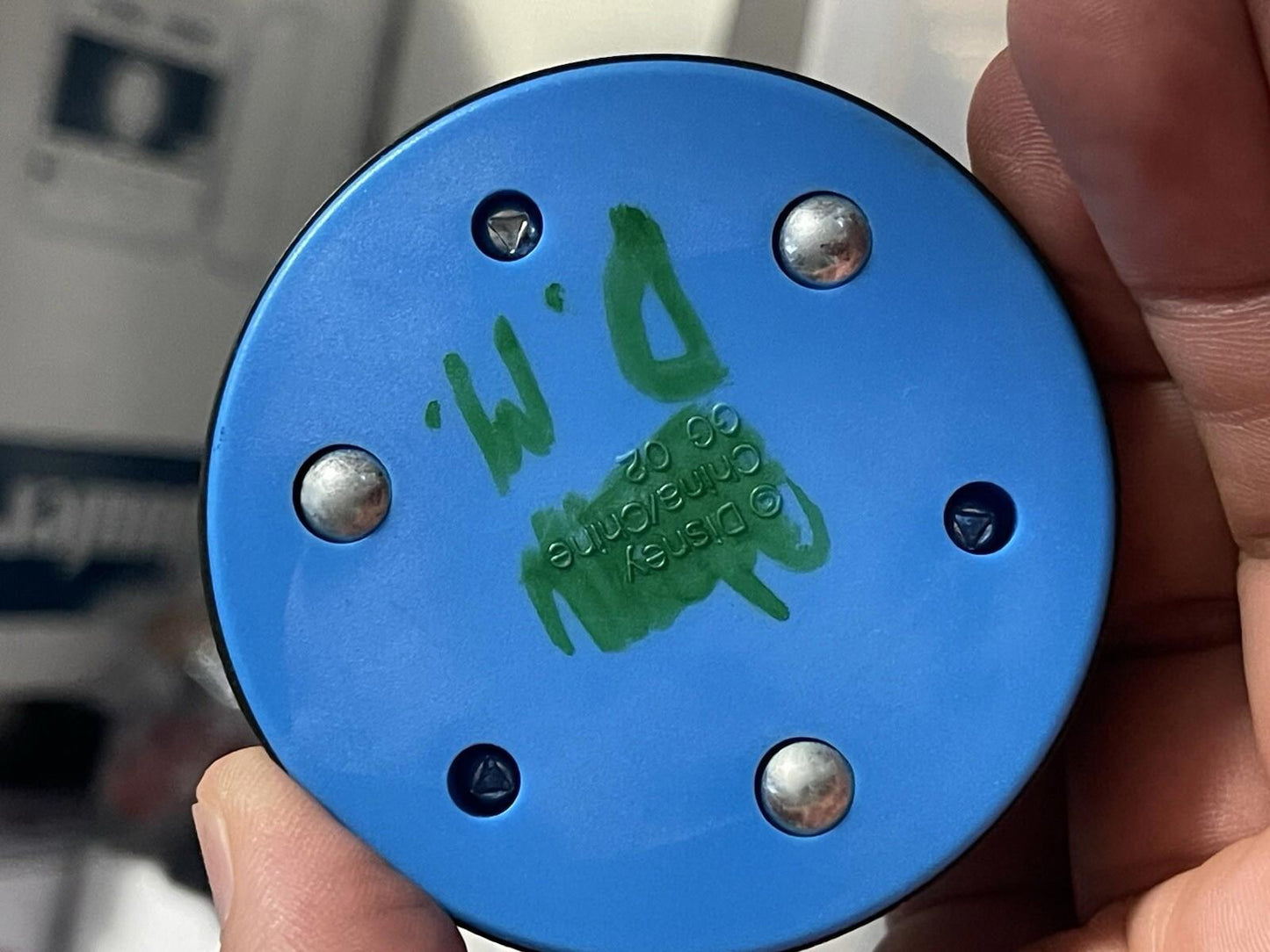 Disney Mighty Ducks McDonald's 2.5" Wildwing Hockey Puck 90s