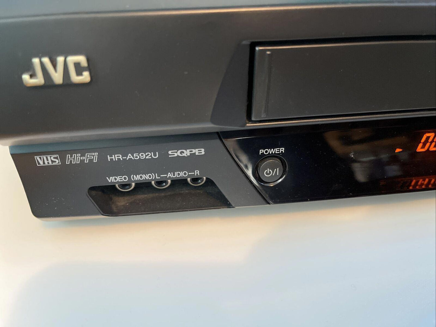 JVC HR-A592U Hi-Fi 4 Head Video Cassette Recorder VHS No Remote Tested