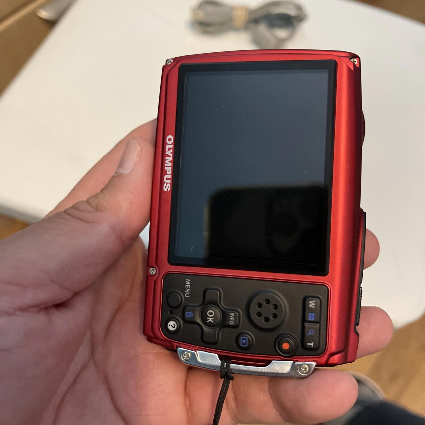 Olympus Stylus Tough 3000 µTough 3000 12.0MP Digital Camera - Red (6)