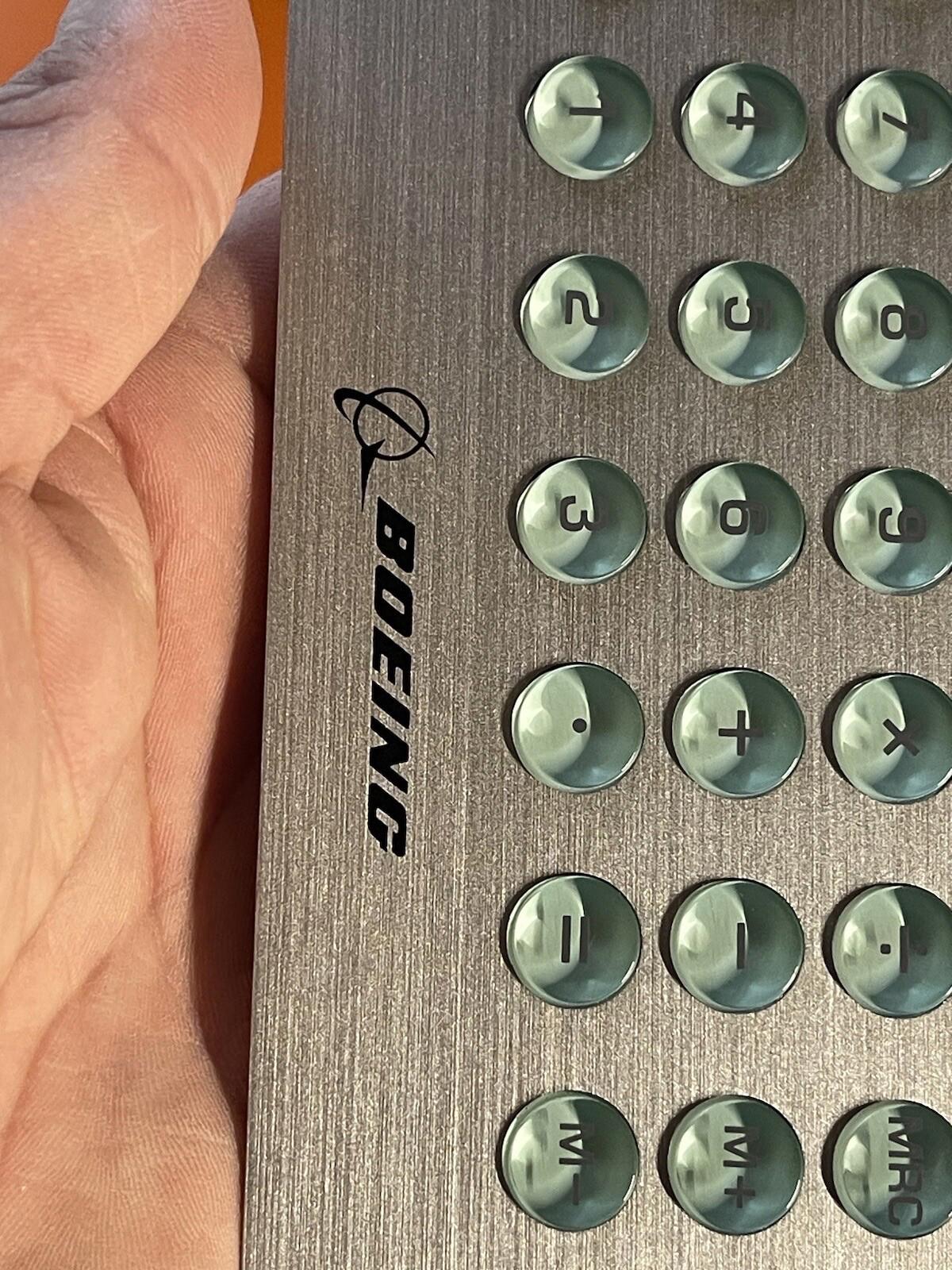 Vintage Boeing Clock / Calculator